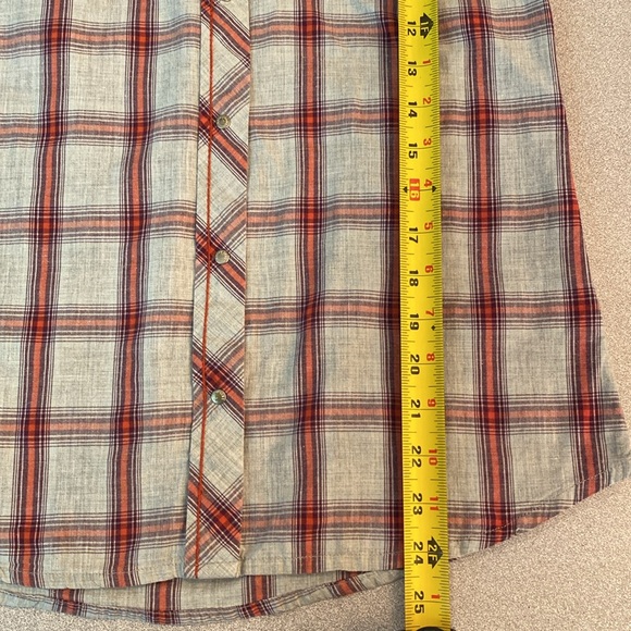 Horny Toad - 100% organic cotton plaid shirt. Size XS - Picture 9 of 10